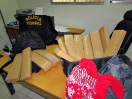 Mulher e menor são detidos com 15 kg de maconha pela PF em Parnaíba