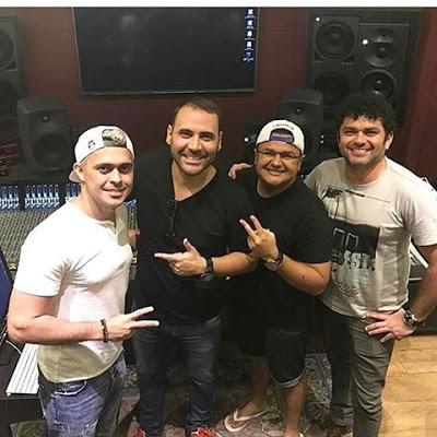 Felipão reunido com Rod Bala, Wagner e Jeimes Texeira (Foto: Reprodução/Instagram)