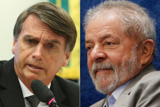 Lula lidera e Bolsonaro chega a 2º lugar, diz Datafolha