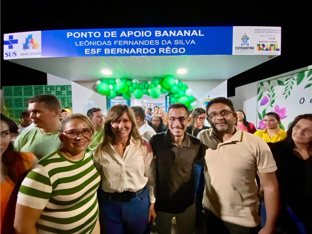 Prefeitura de Esperantina inaugura Ponto de Apoio na Localidade Bananal