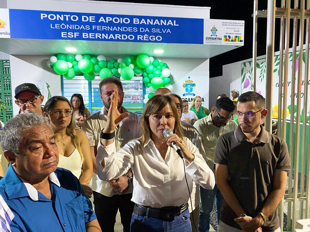 Prefeitura de Esperantina inaugura Ponto de Apoio na Localidade Bananal