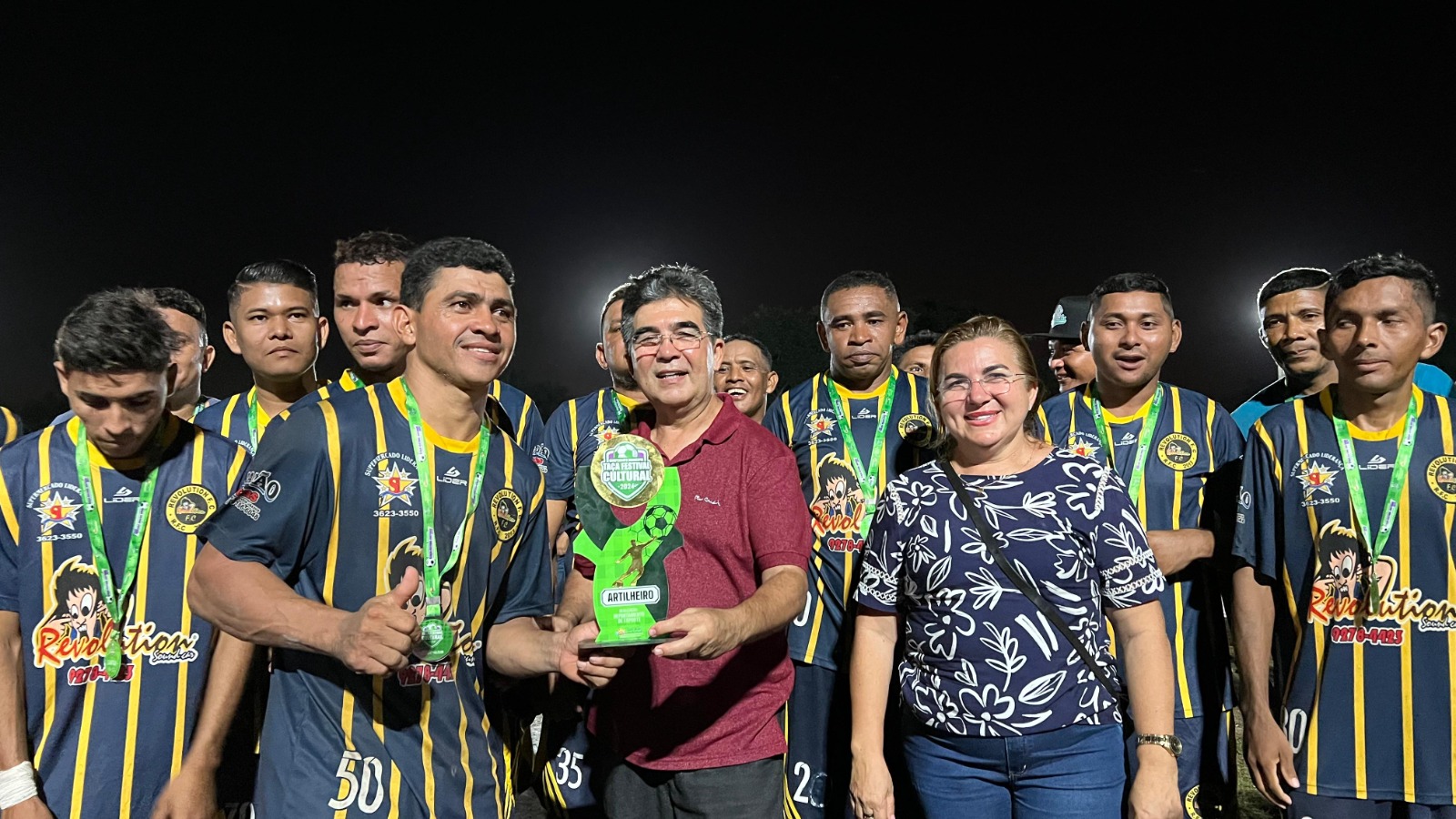 Revolution conquista Copa Taça Festival Cultural dos Cocais em São João do Arraial