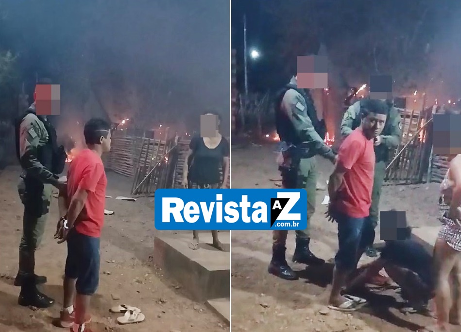 Homem é preso por agredir idoso e incendiar casas em Morro do Chapéu do Piauí